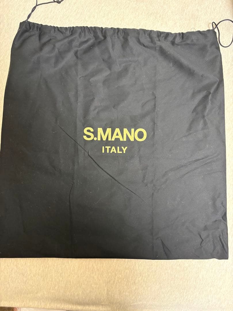 S.MANOデイバッグ（黒レザー）