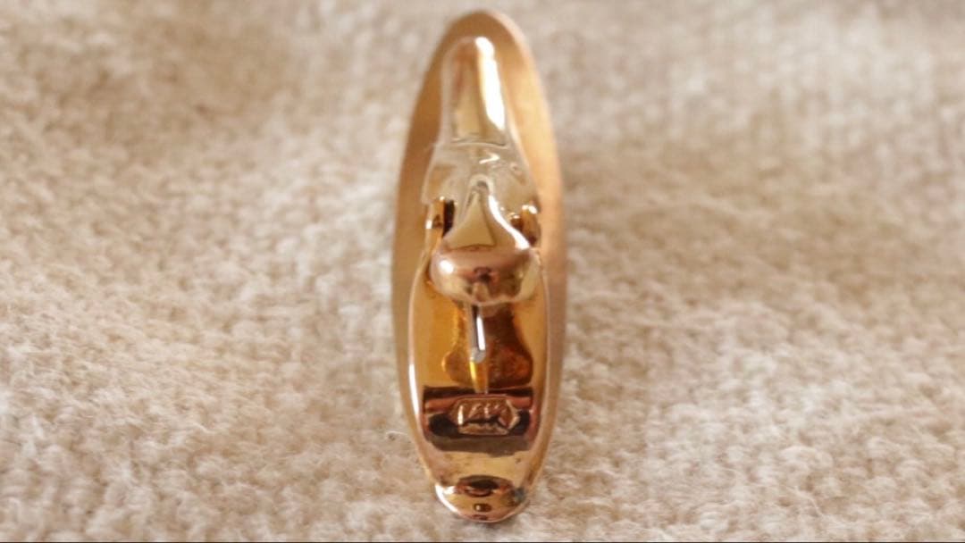 14K ゴールド　ネクタイピン