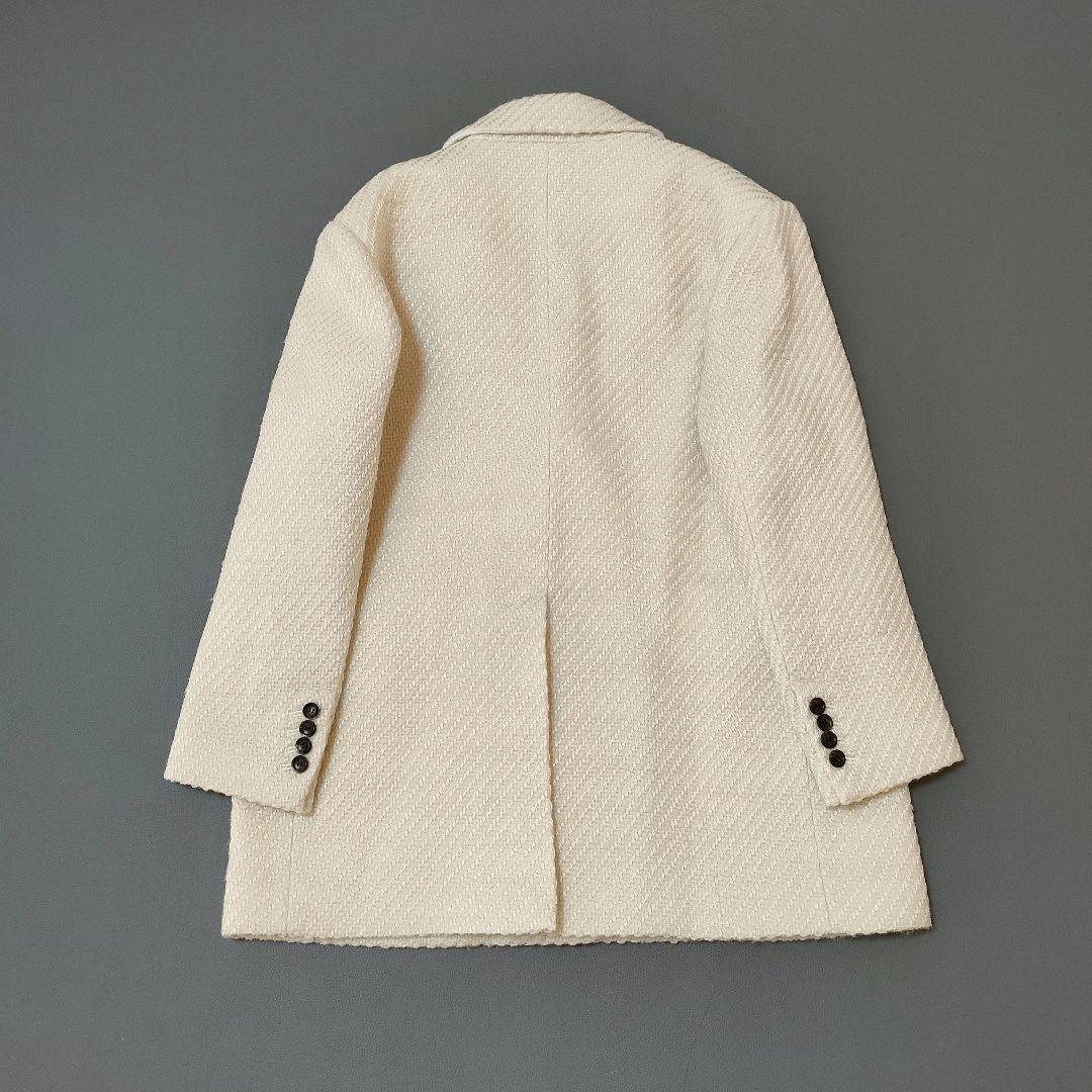 【美品】anuansアニュアンス 2024AW ツイードウールジャケットコート