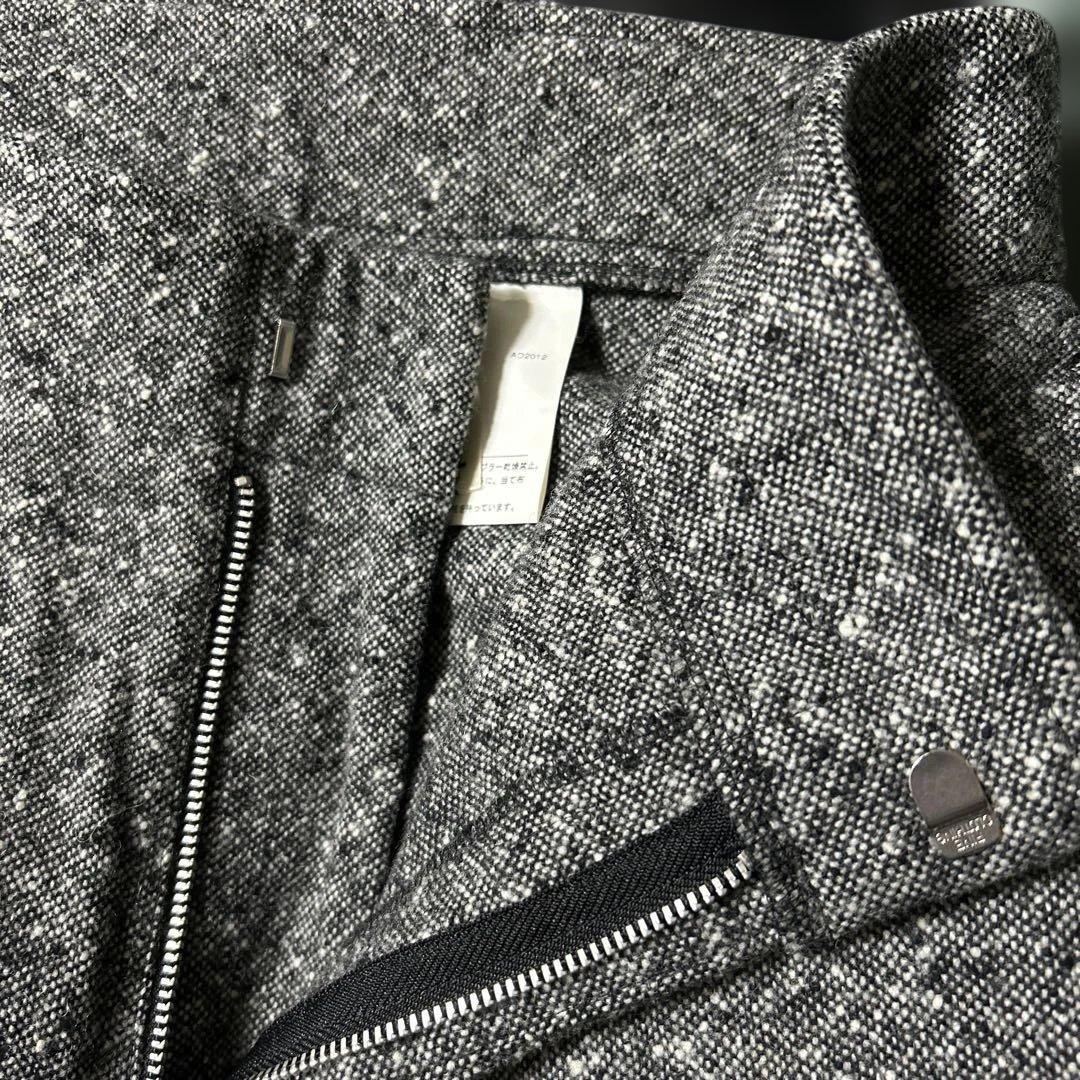 コムデギャルソン　2012AW二次元平面デザイン　ツイードパンツ