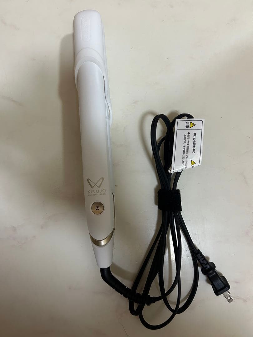 KINUJO ヘアアイロン ホワイト