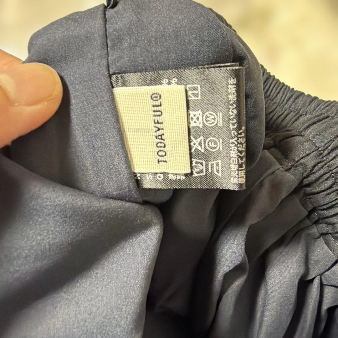 トゥデイフル Half Twill Pants 38