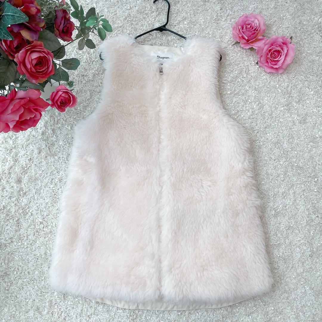 【未使用✨】グレースコンチネンタル　ウールボアコンビジレ　ダイアグラム