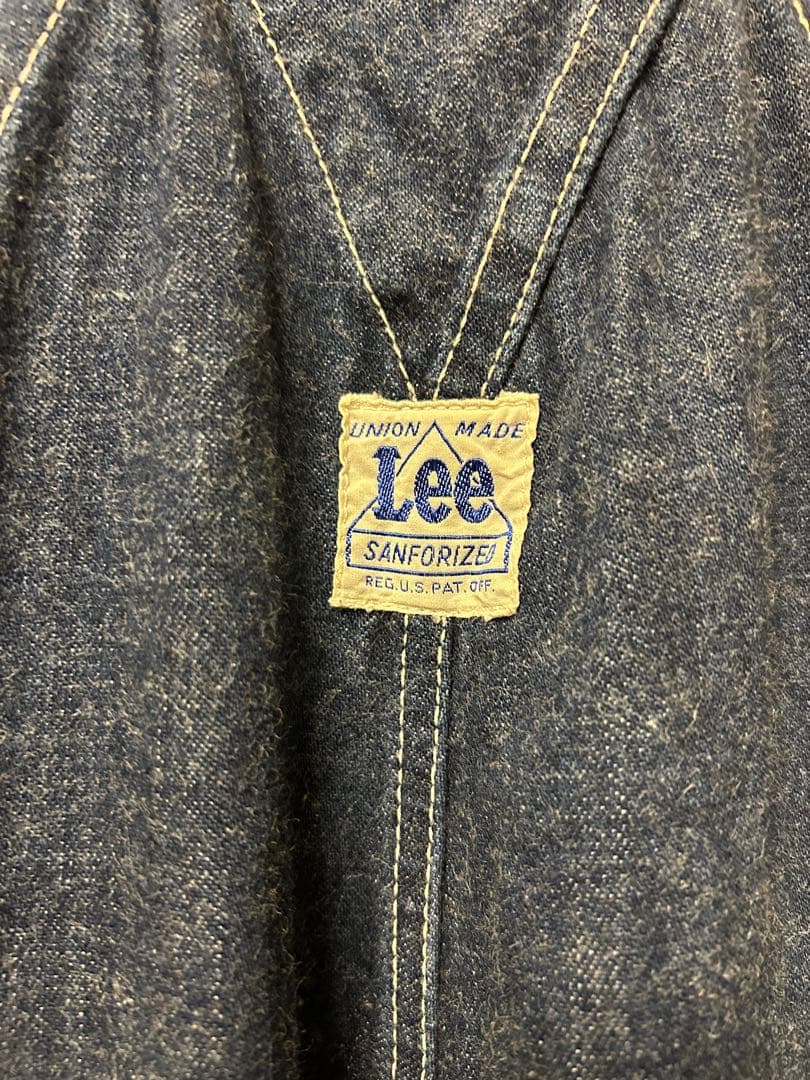 (中古) BEAMS Lee デニムオーバーオール ビームス別注