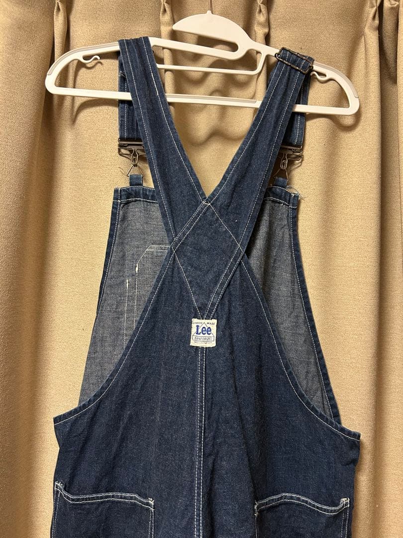 (中古) BEAMS Lee デニムオーバーオール ビームス別注