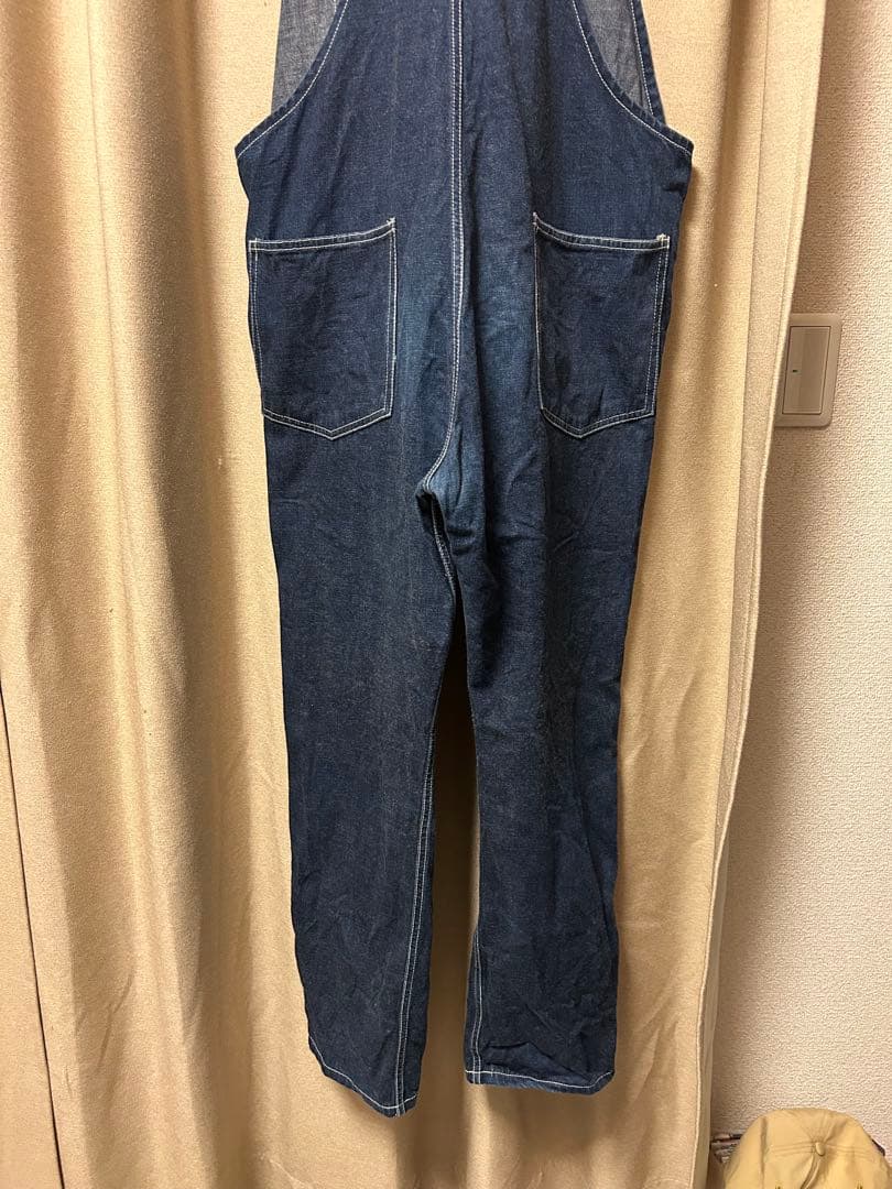(中古) BEAMS Lee デニムオーバーオール ビームス別注