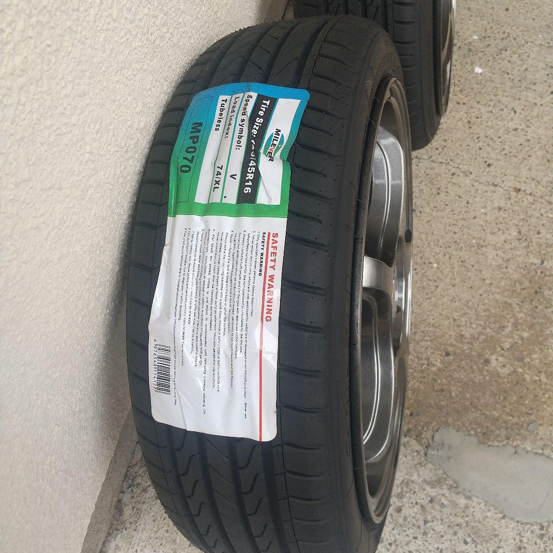 5ZIGEN 165/45R16 タイヤアルミセット 送料込み！