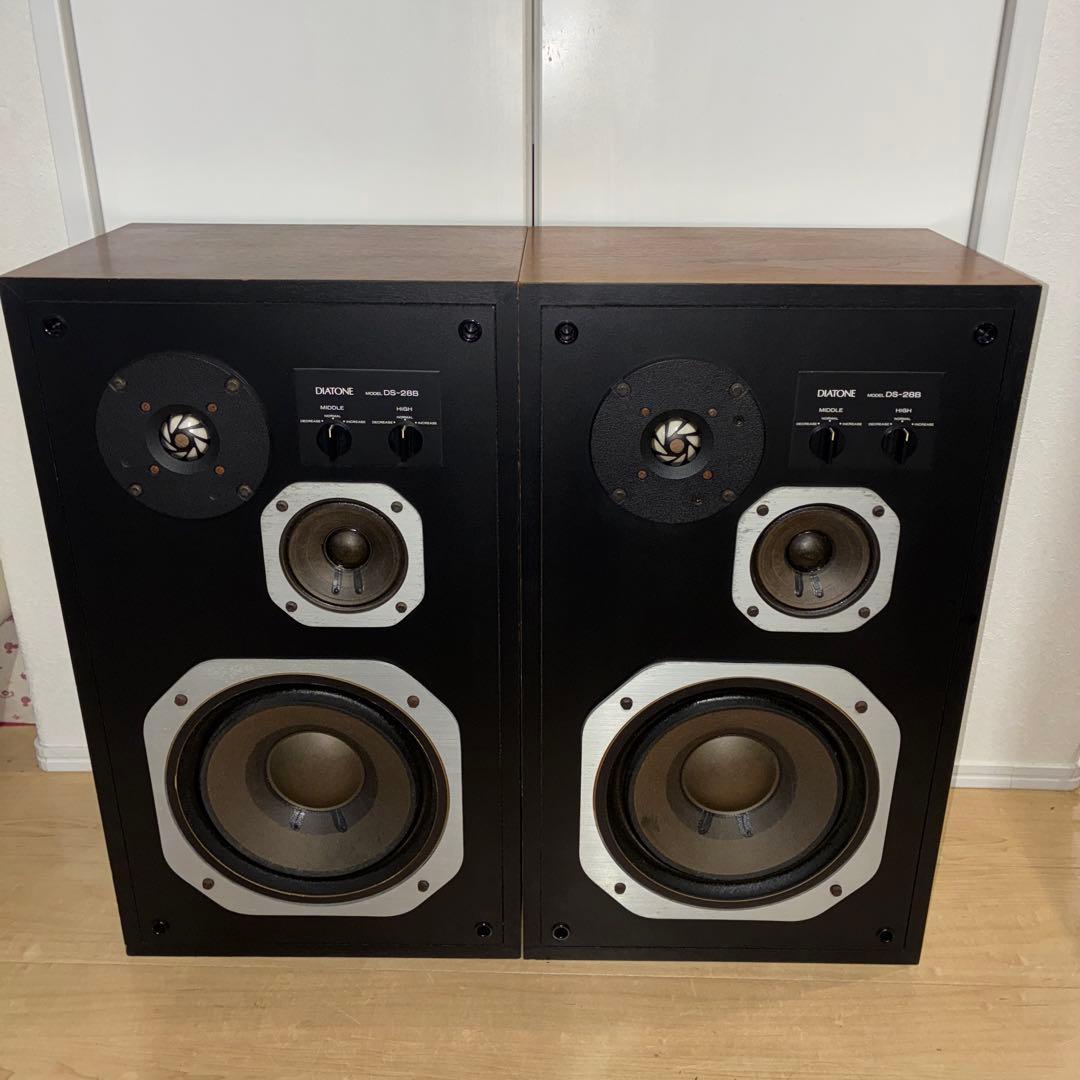 DIATONE スピーカー　ペアDS-28B 完動品　送料込み！いい音です！です