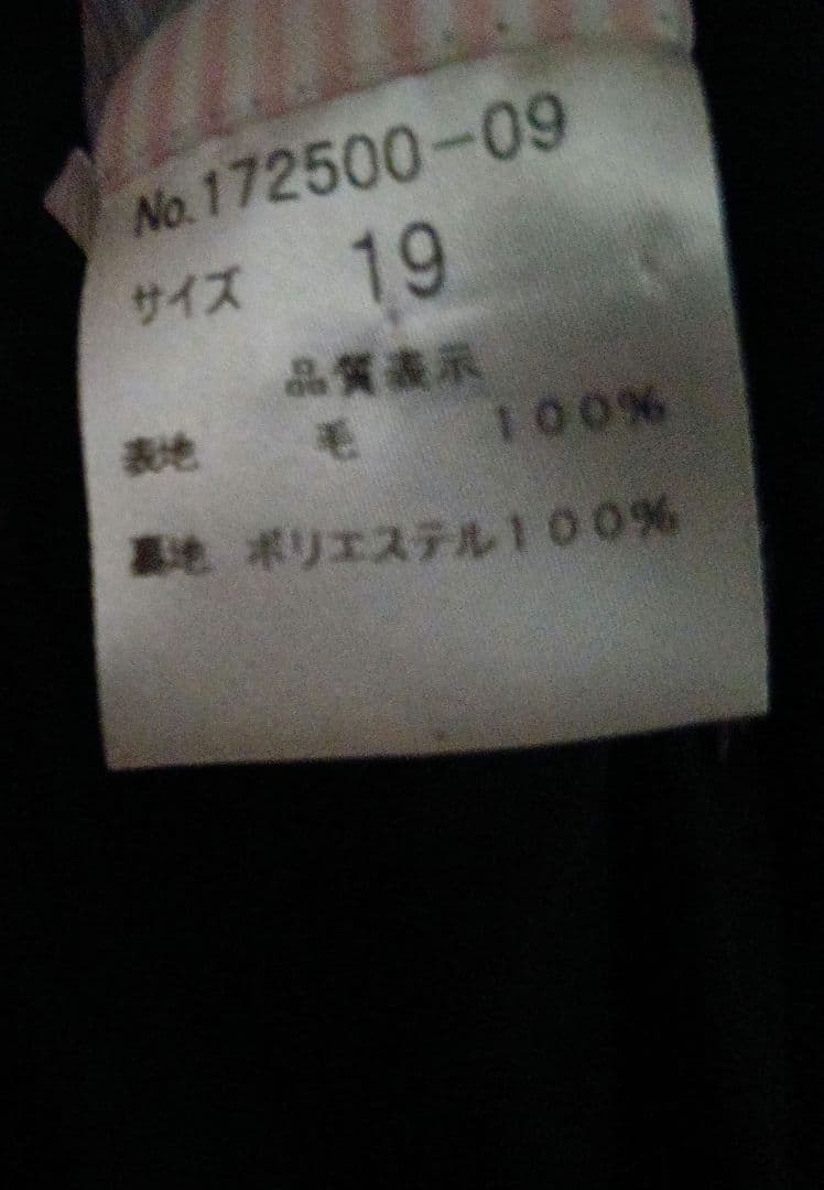 ViVi毛100%３点セットスーツ １９号ジャケット ２１号スカート、スラックス