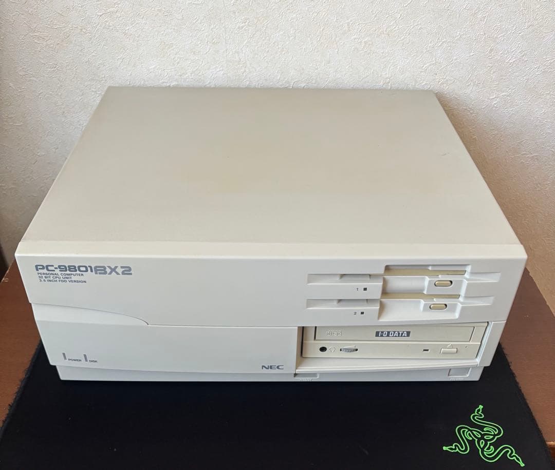 PC-9801BX2 本体のみ 動作品