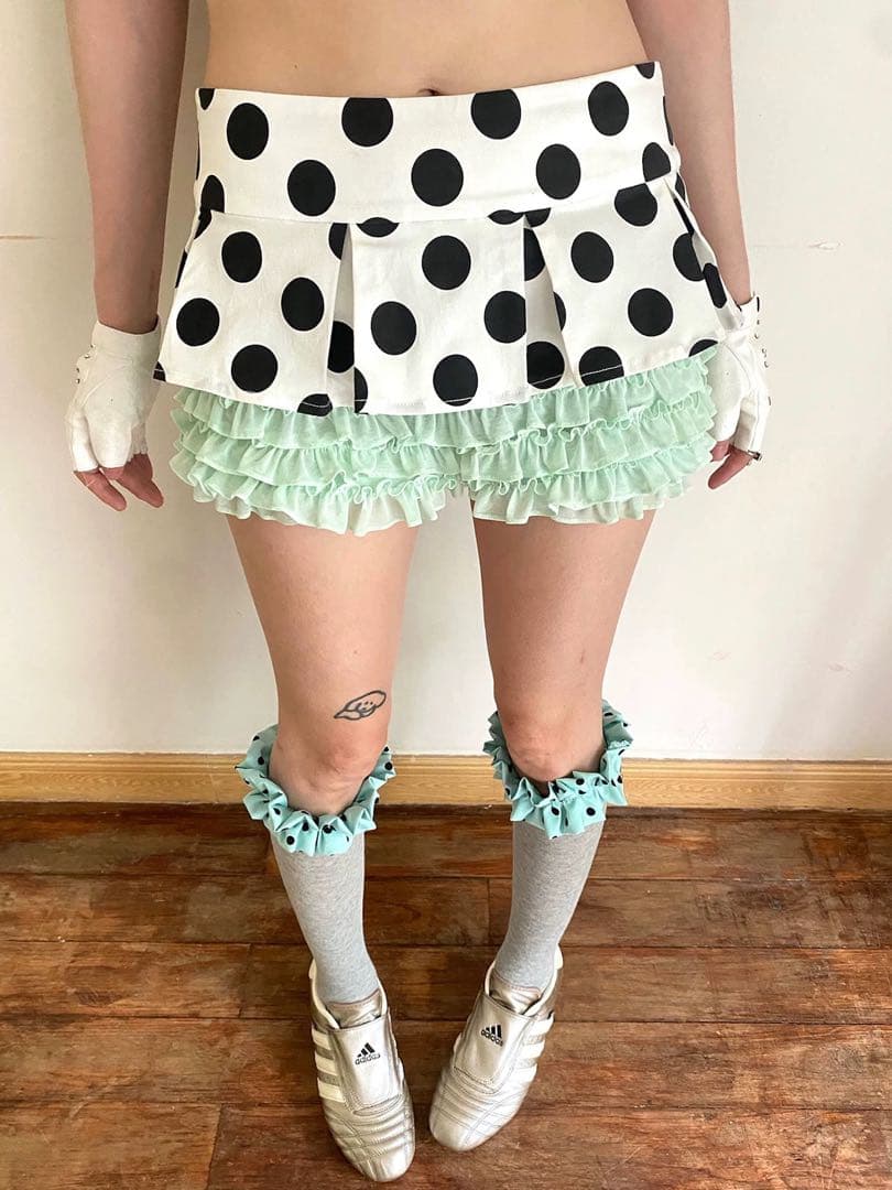 nit alcove（illit風 レイヤード風ショートパンツ）