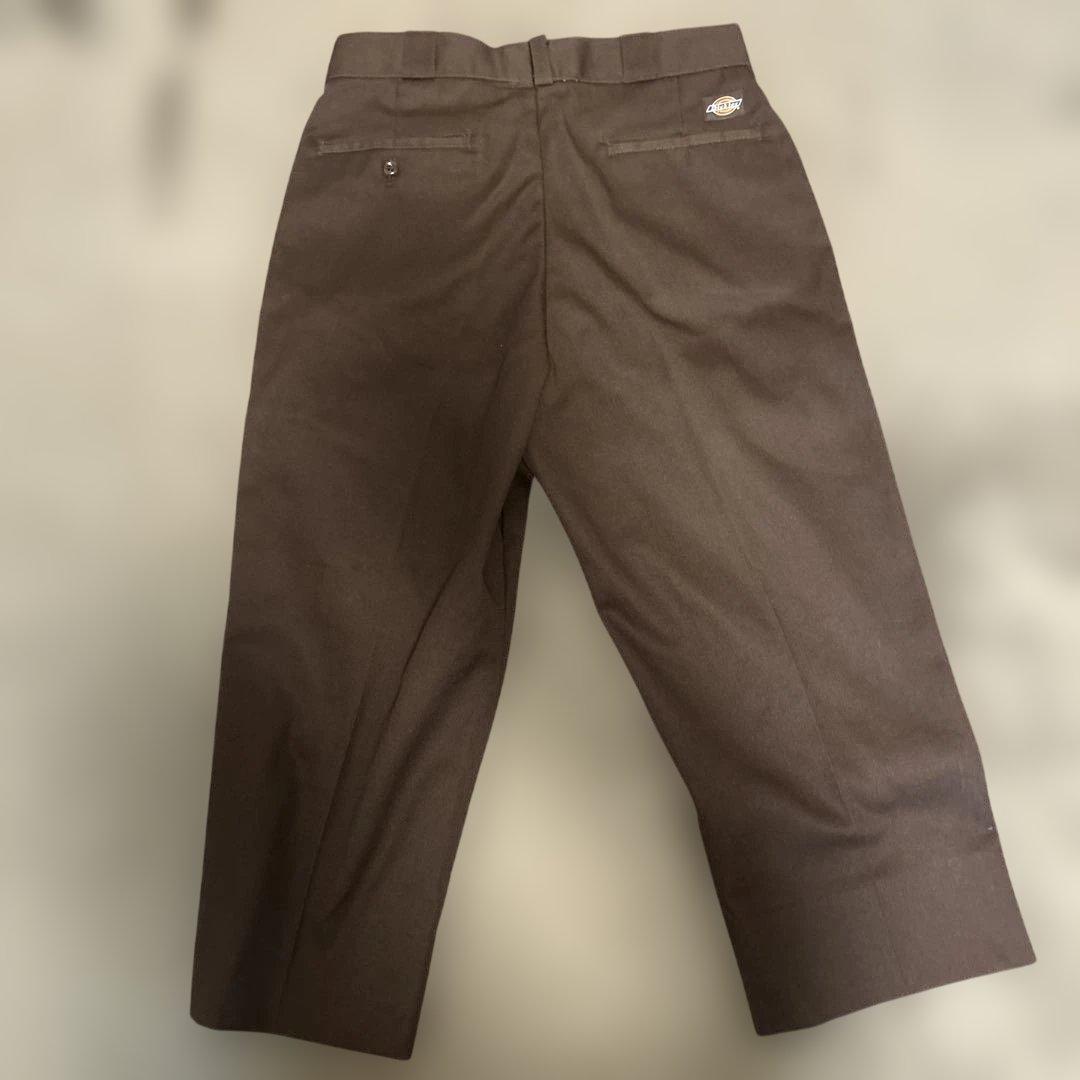 USA製 Dickies 874 ブラウン/ TALON ジップ　裾上げ