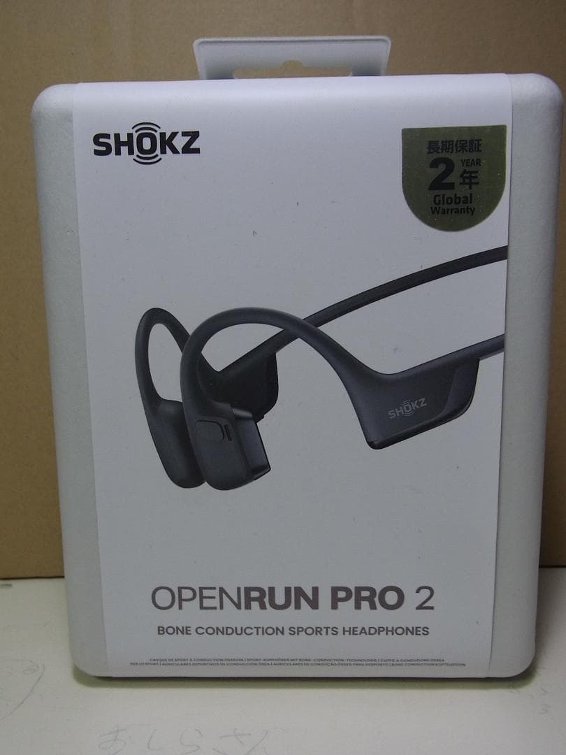 新品・未使用【送料込】SHOKZ OPENRUN PRO 2 骨伝導イヤホン