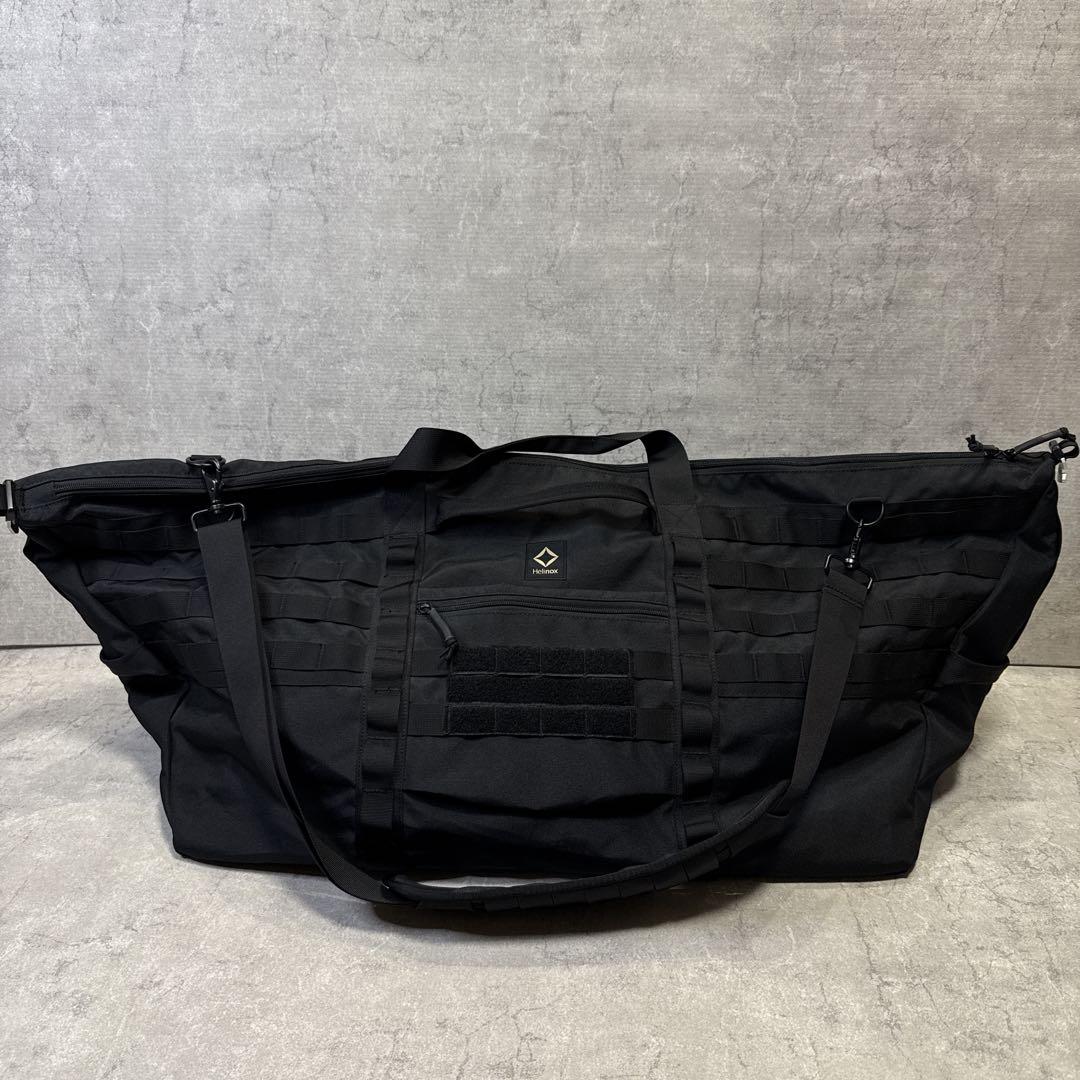 【美品】ヘリノックス フィールドダッフル 60 黒 2WAY ボストンバッグ