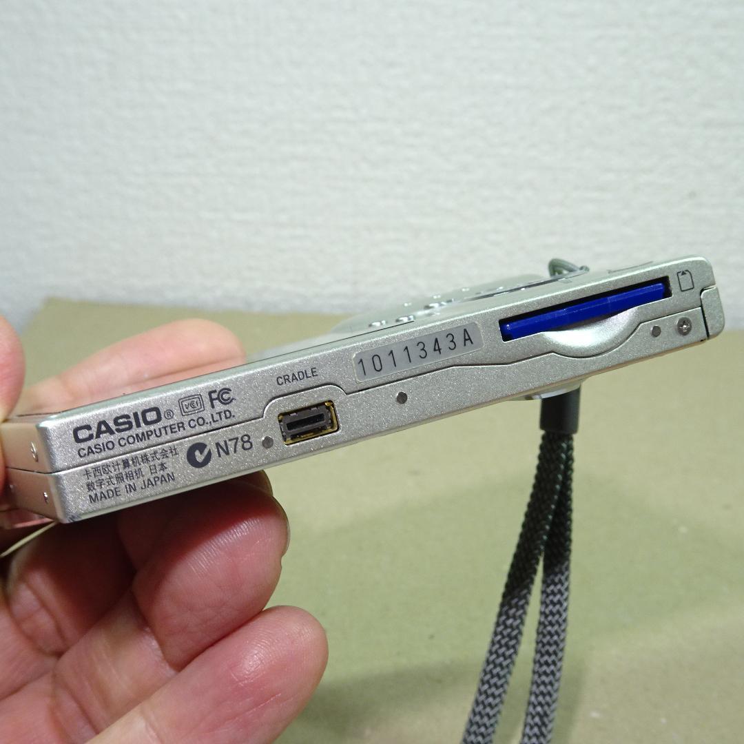 カシオ EXILIM EX-S3 オールドコンデジ デジカメ バッテリー新品付き