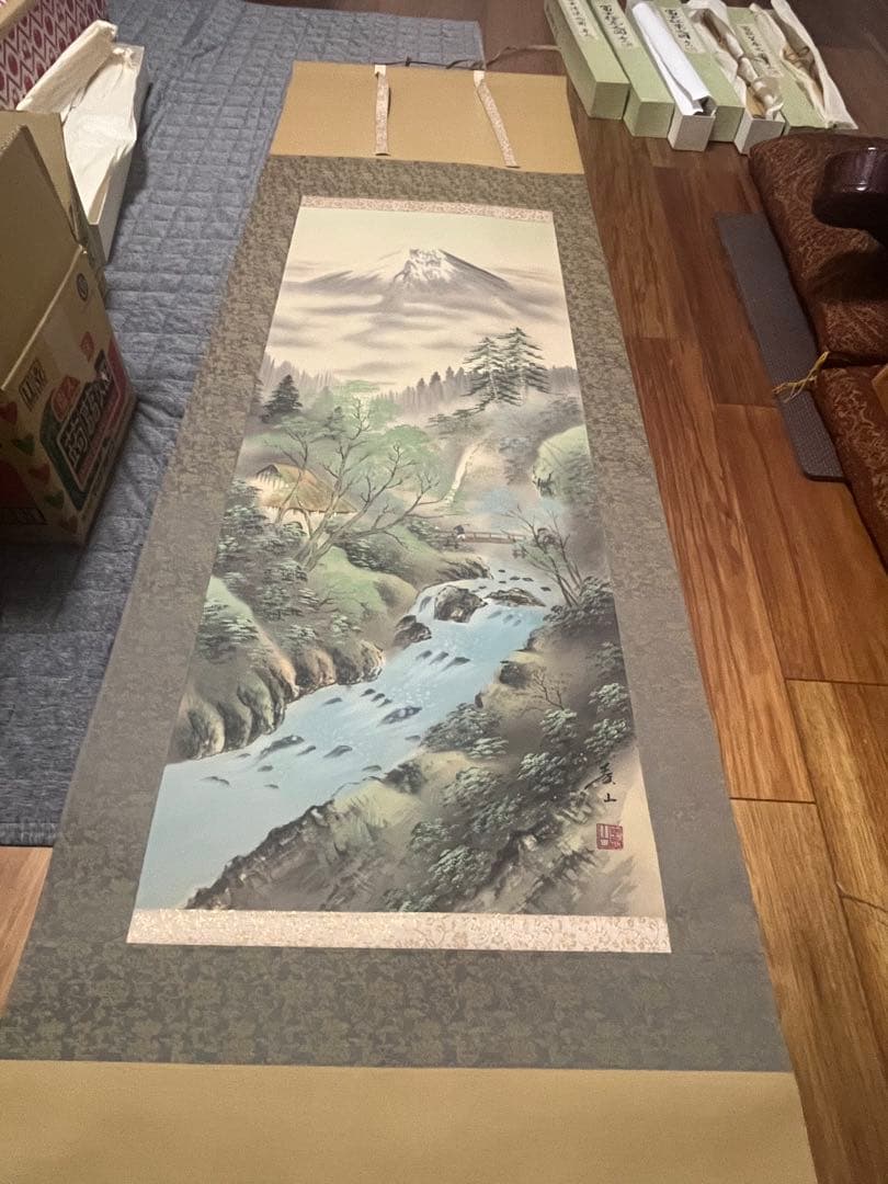 掛け軸4本まとめ売り