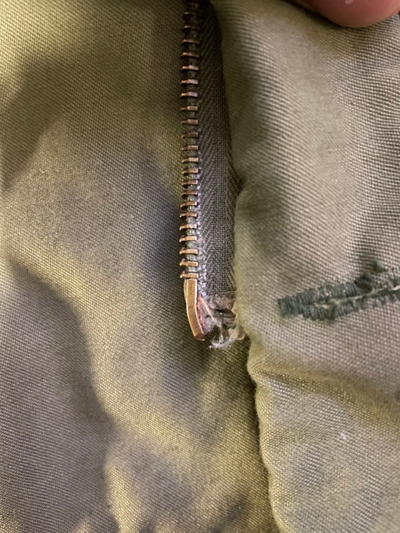 米軍実物 80's U.S. NAVY A-2 デッキジャケット L オリジナル