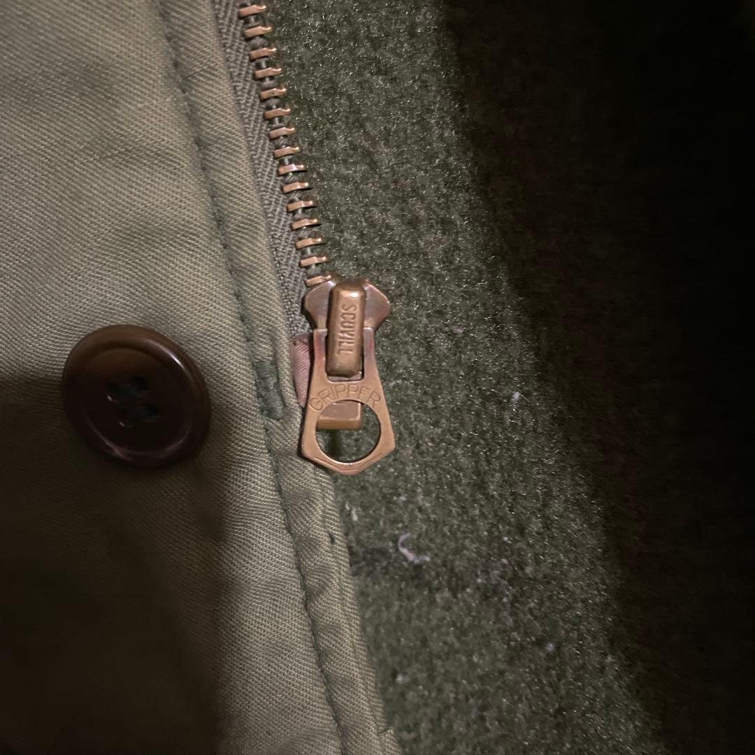 米軍実物 80's U.S. NAVY A-2 デッキジャケット L オリジナル