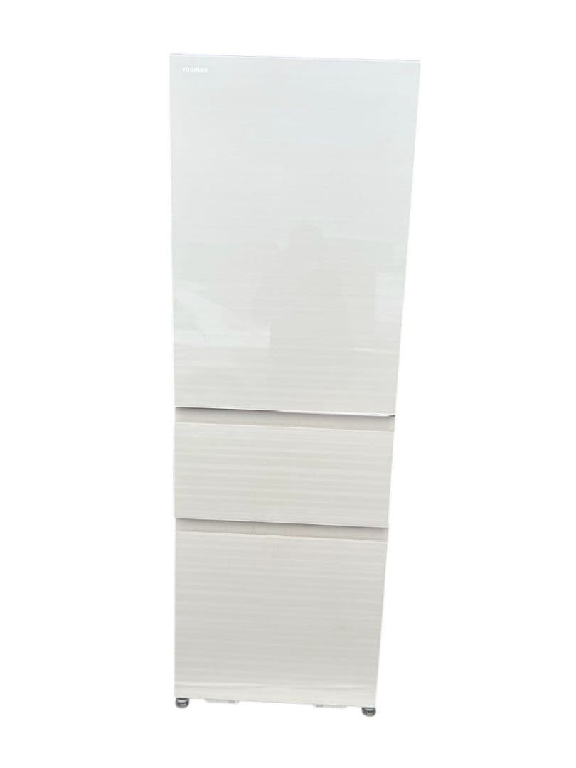 【動作品】TOSHIBA ノンフロン冷凍冷蔵庫 GR-S36SV　2020年製