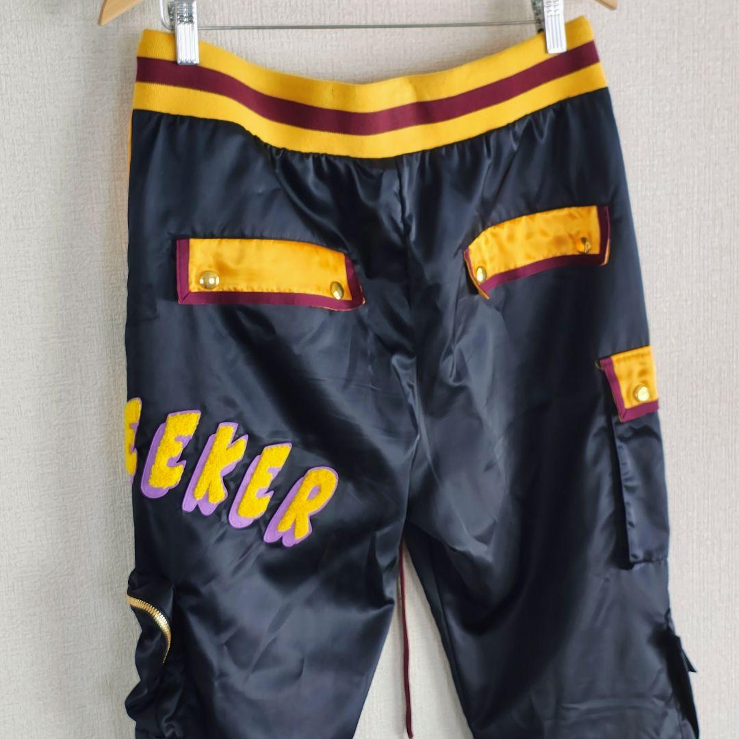 希少 MINDSEEKER マインドシーカー ナイロンカーゴトラックパンツ L