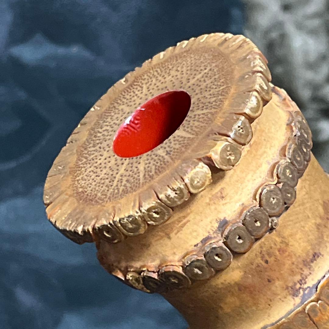 尺八 琴古流 一尺九寸管 籐巻き 【音出し確認済み】