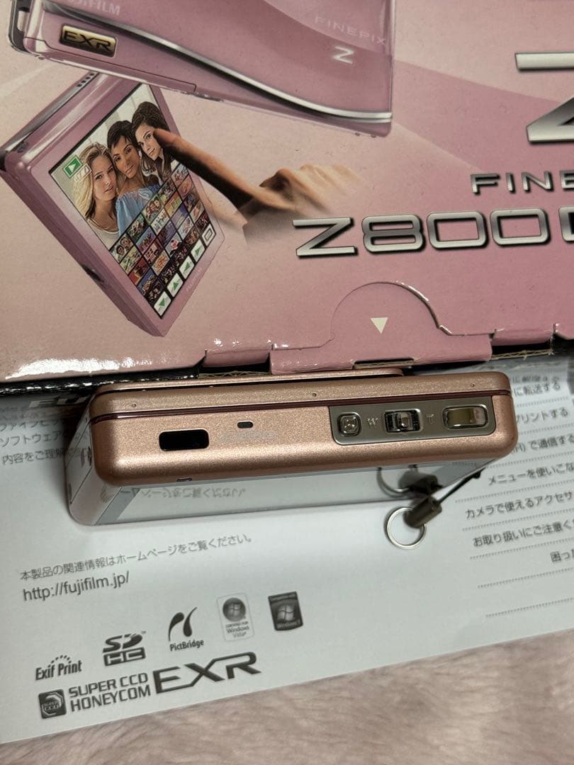 【動作確認済】 FUJIFILM FINEPIX Z800 EXR ピンク 箱付