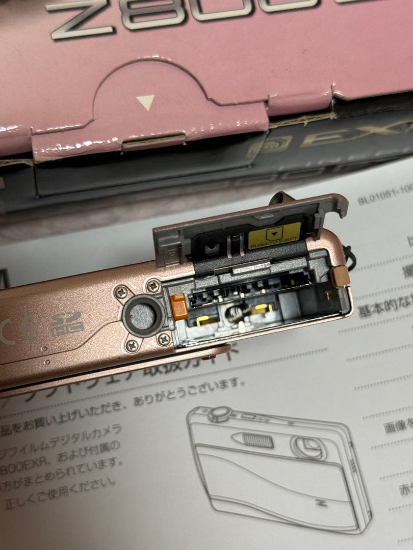 【動作確認済】 FUJIFILM FINEPIX Z800 EXR ピンク 箱付