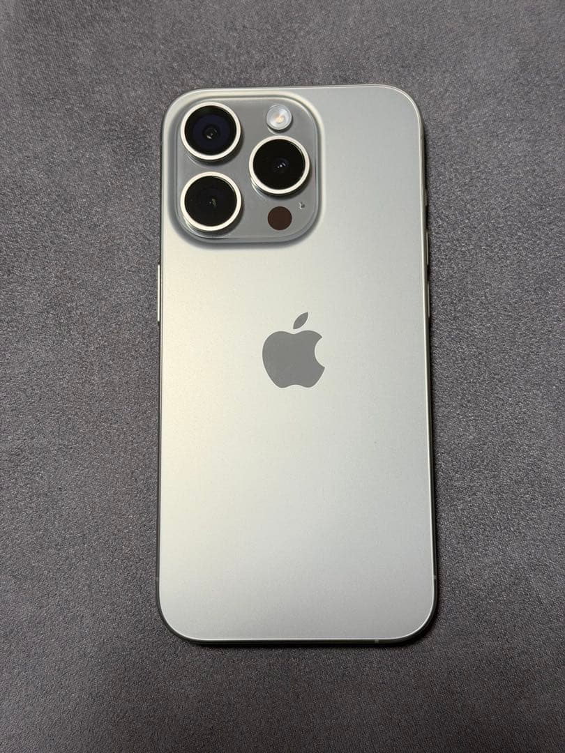 【rakiさま専用】iPhone 15 Pro 256GB ナチュラルチタニウム
