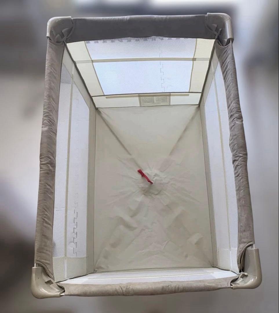 【美品】アップリカ ココネルエアープラスAB ホワイト ベージュ