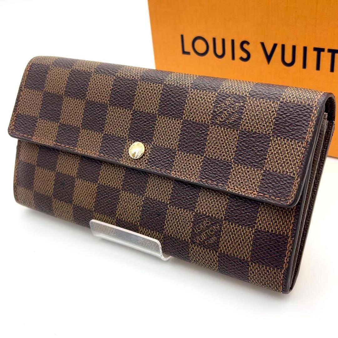 ルイヴィトン 長財布 ダミエ ポルトフォイユ サラ 10カード 男女兼用
