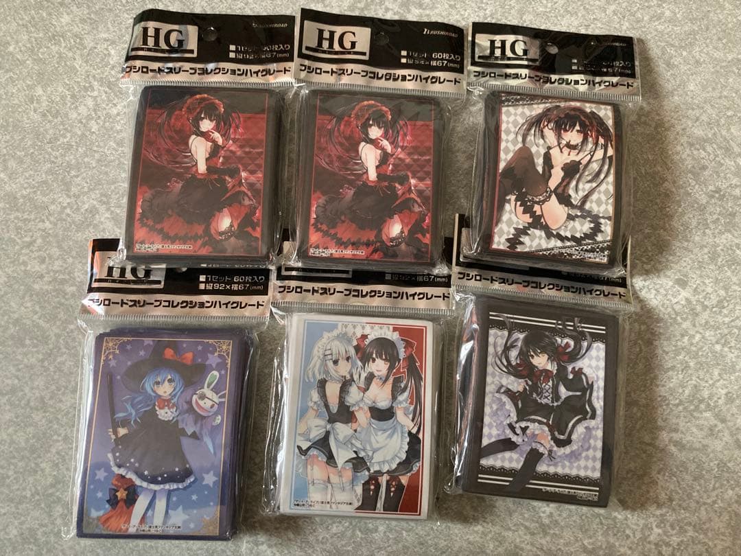 ブシロード スリーブ HG デート・ア・ライブ まとめ売り