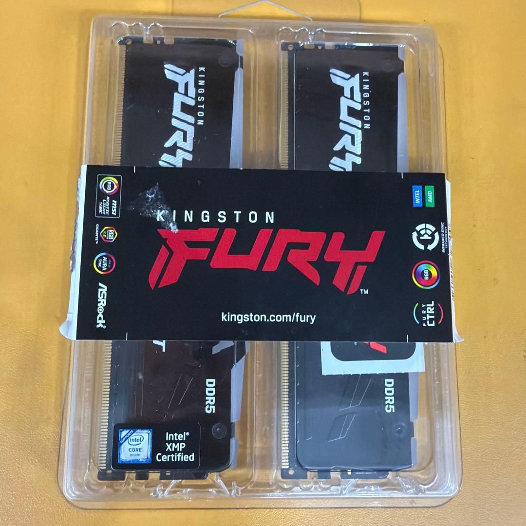 Kingston DDR5 64GB メモリKF556C40BBAK2-64