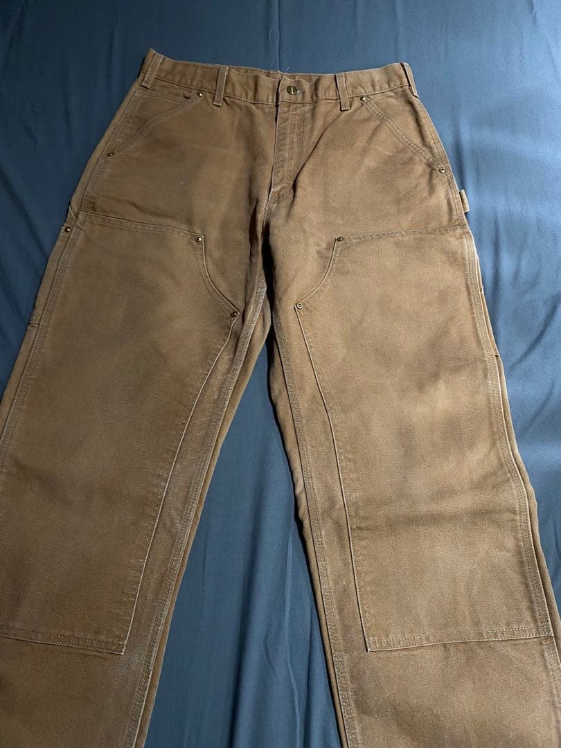 Carhartt ダブルニー　ブラウン