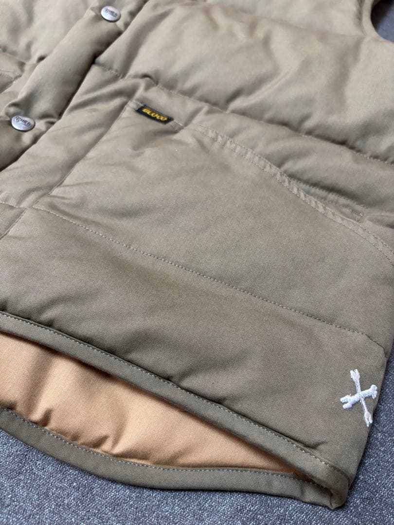 専用-値下げ Bluco workgarment ダウンベスト L