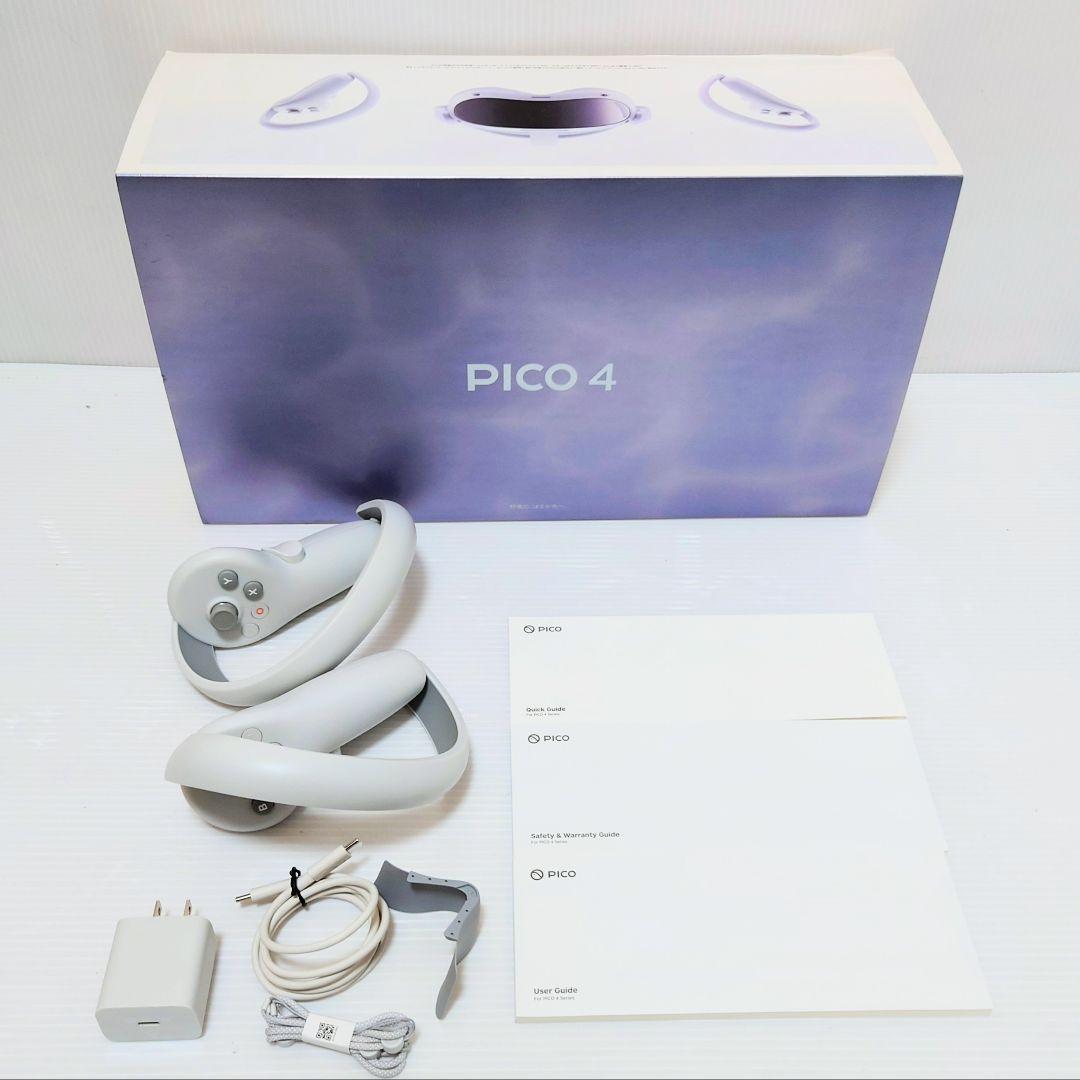 PICO 4 128GB VRヘッドセット コントローラー付　元箱付　pico4
