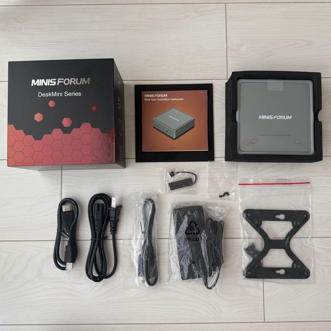 MINISFORUM ミニPC UM350 16GB, 256GB