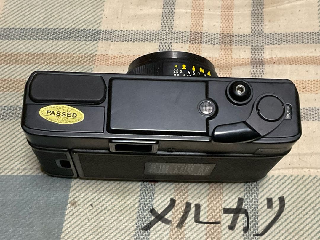 MINOLTA・HI-MATIC・S。ブラックボディ。【カバー付き、昭和レトロ】