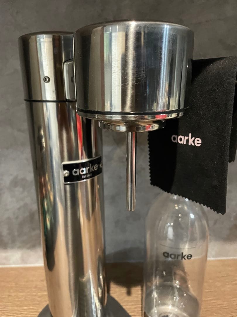 aarke アールケ　カーボネーター 3 スチールシルバー　炭酸水メーカー