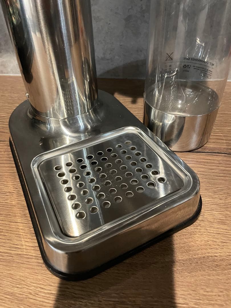 aarke アールケ　カーボネーター 3 スチールシルバー　炭酸水メーカー