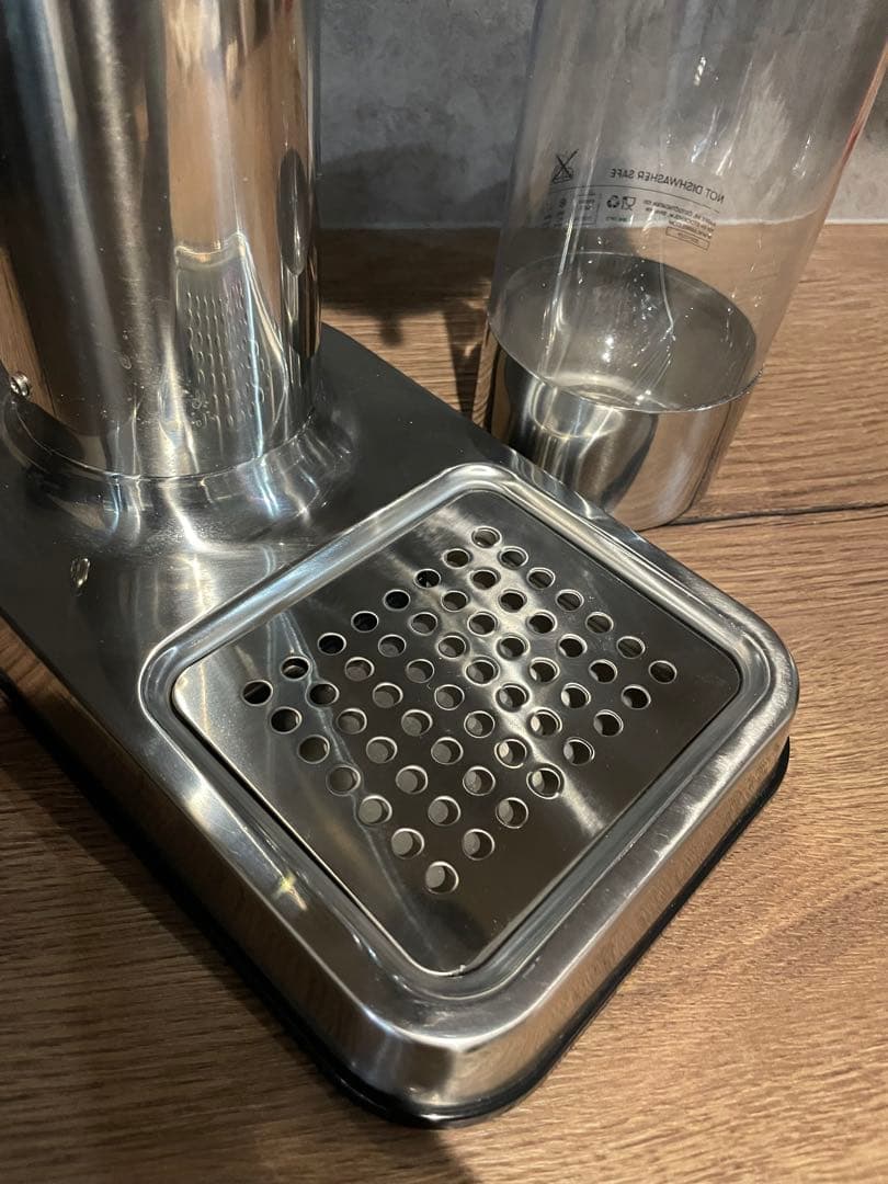 aarke アールケ　カーボネーター 3 スチールシルバー　炭酸水メーカー