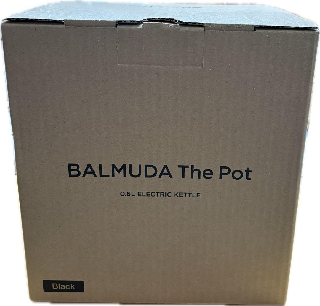 【新品未開封】BALMUDA The Pot K07A-BKブラック