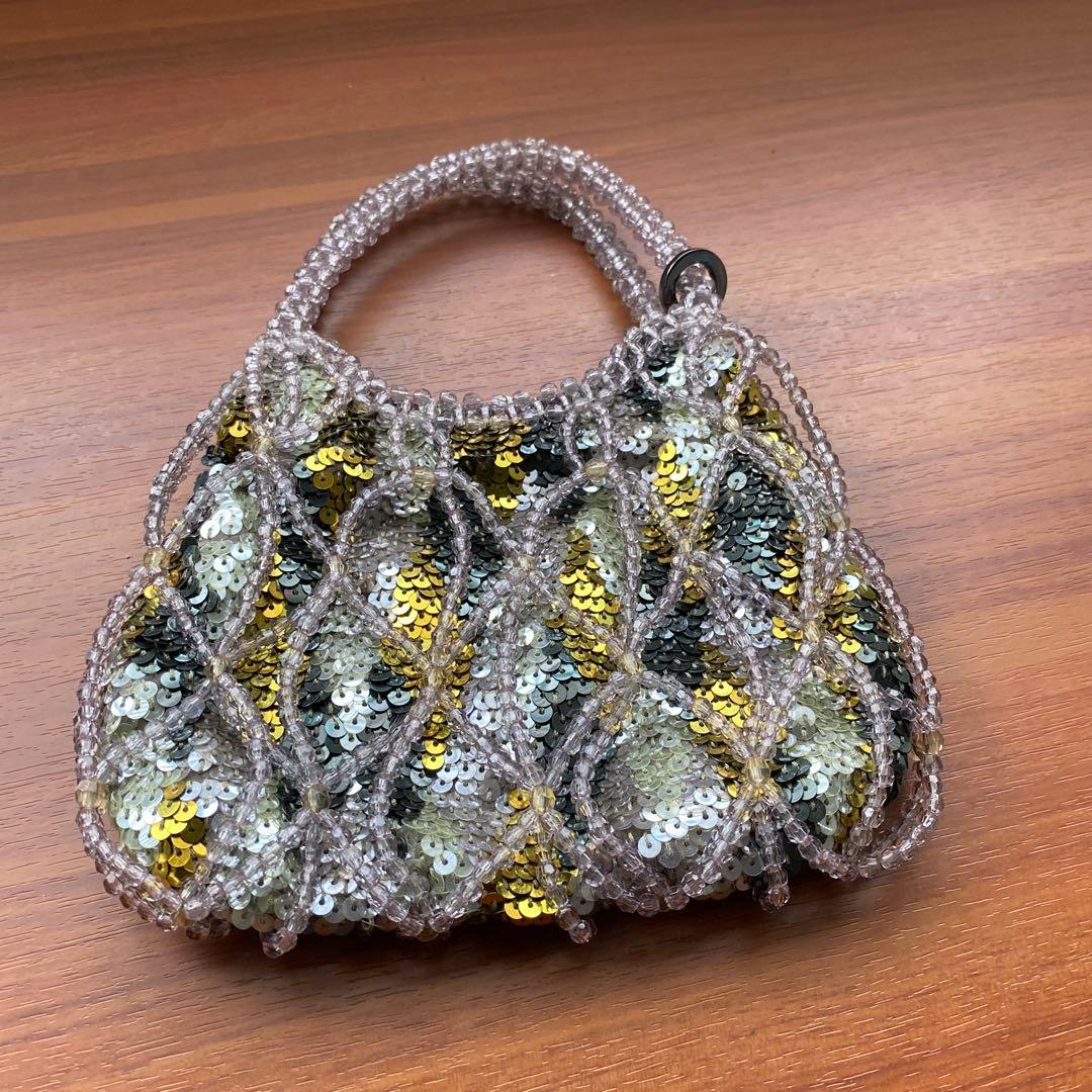 ANTEPRIMA ビーズスパンコール パーティーバッグ