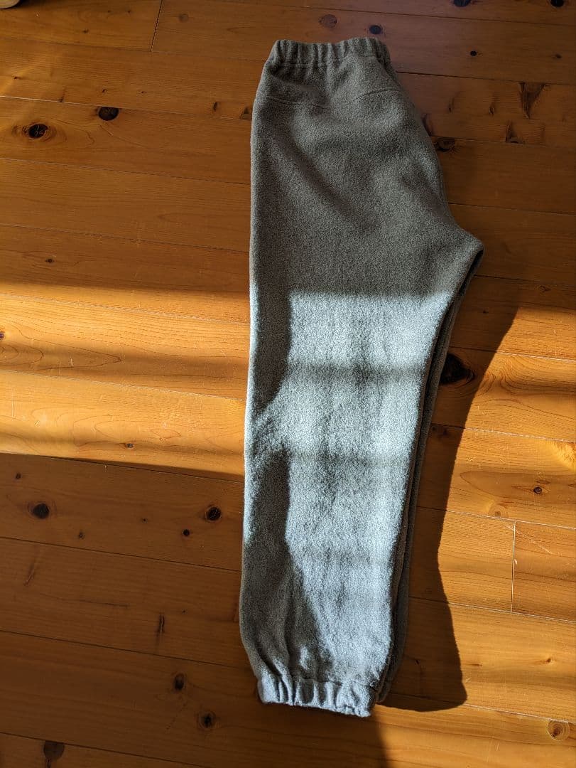 2021年　evam evaプレスウールパンツサイズ２　モカ