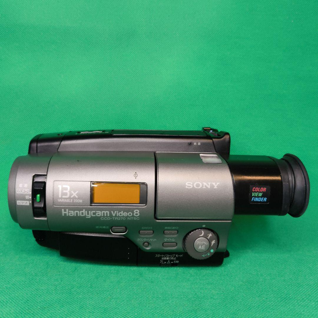【動作OK】SONY CCD-TR270 Handycam video Hi8