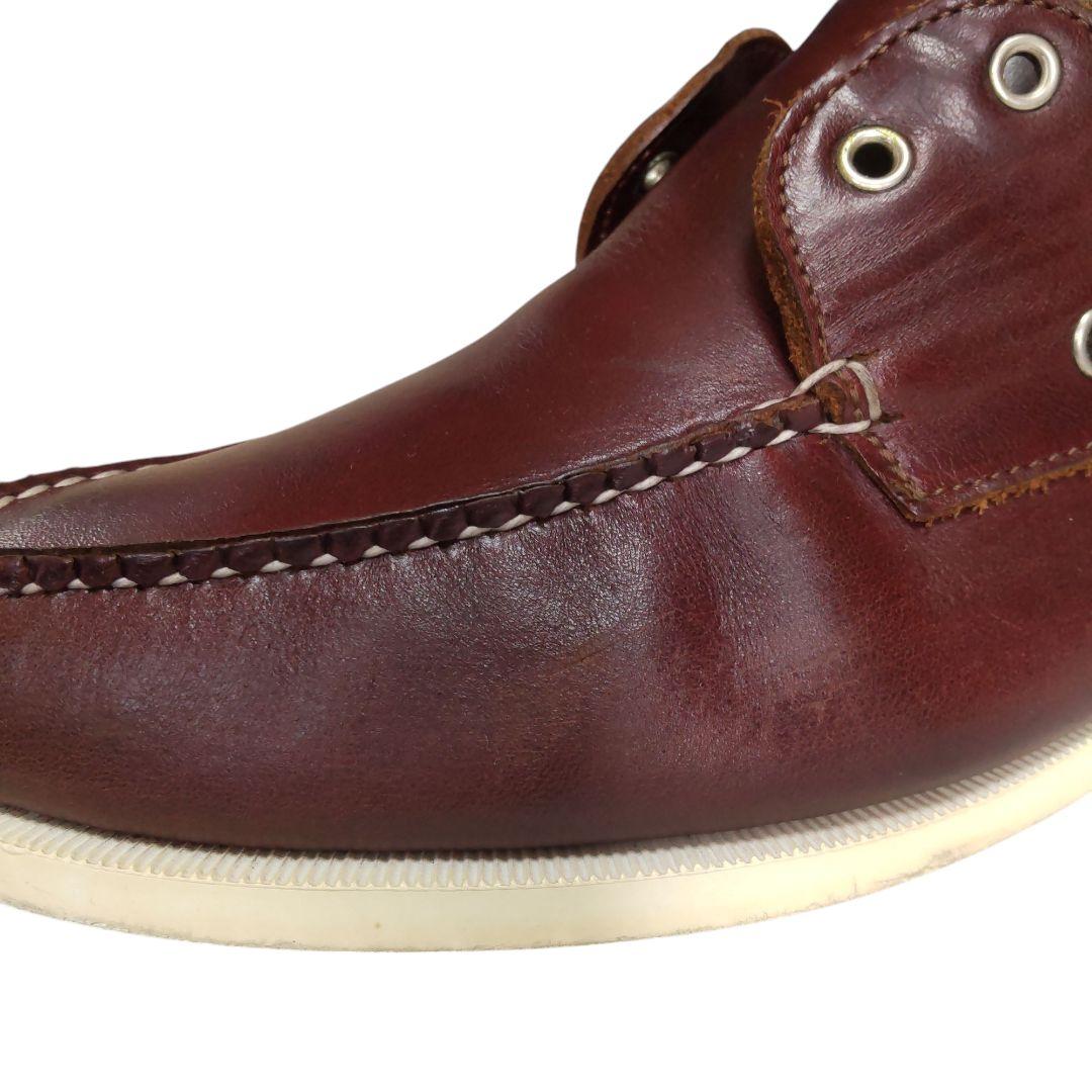 Atlantic Works×BEAMS Moccasin deckshoes