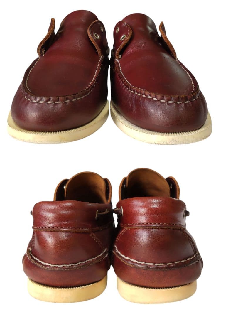 Atlantic Works×BEAMS Moccasin deckshoes