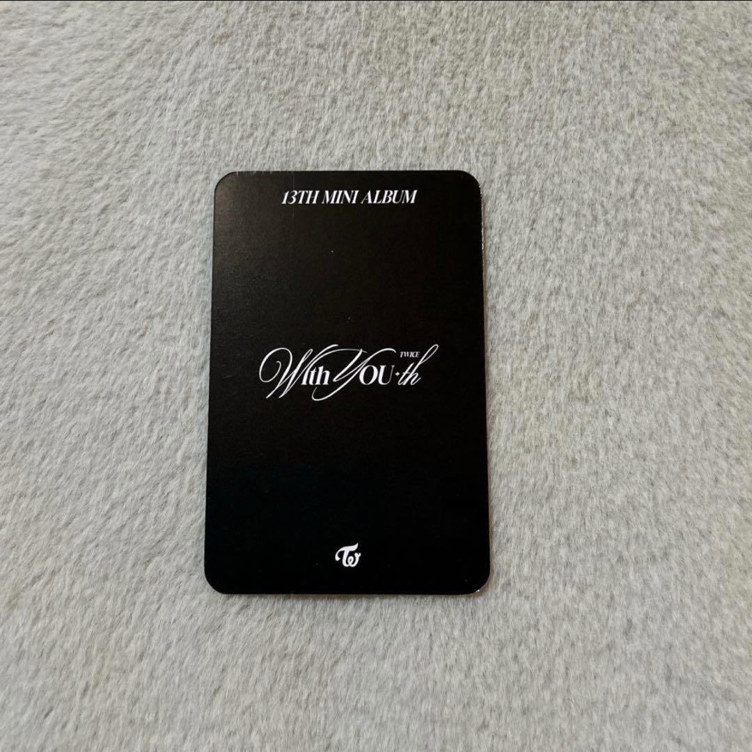 TWICE アルバム　with you-th soundwave ミナ トレカ