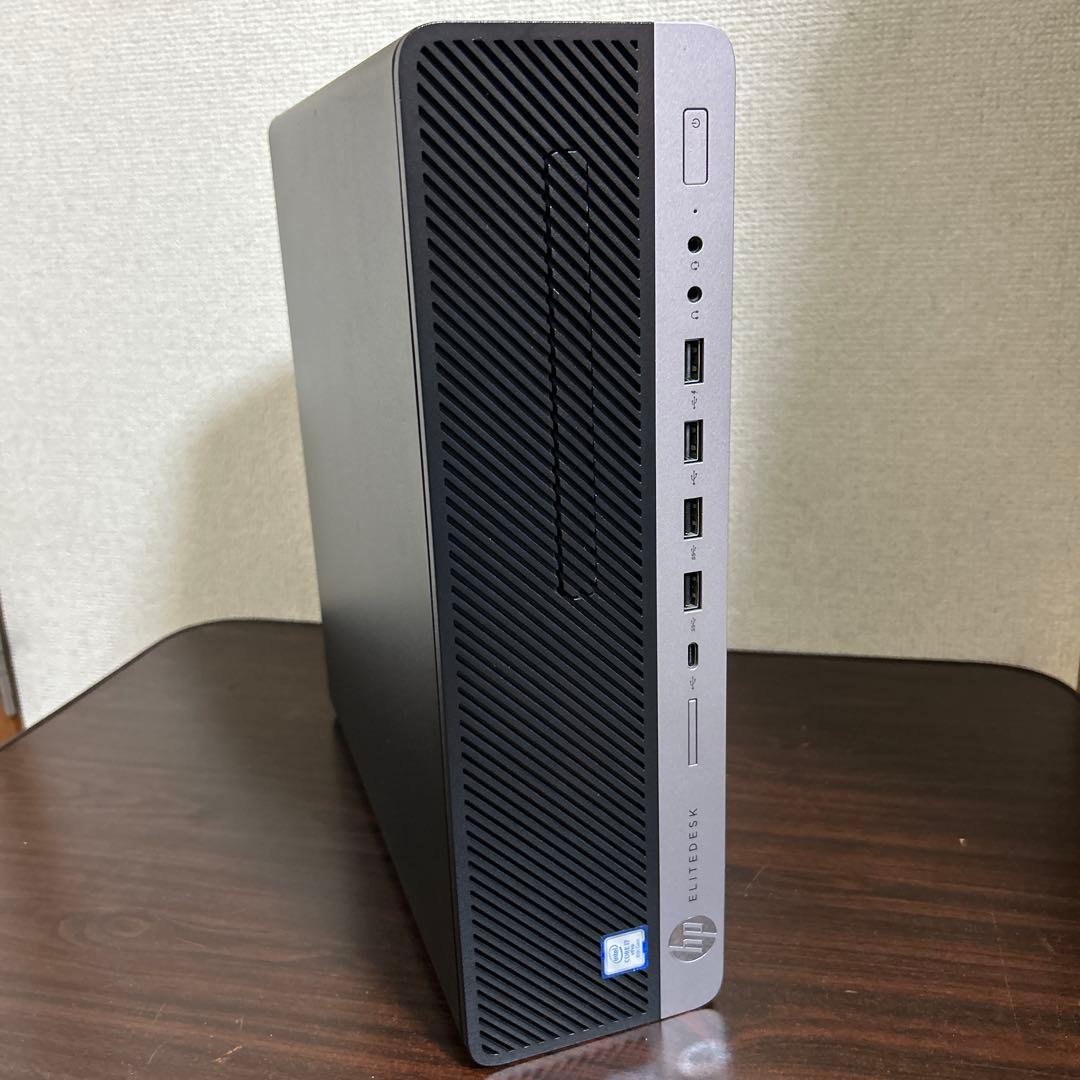 Windowsデスクトップ HP EliteDesk 800 G4 i7-8700 16GB