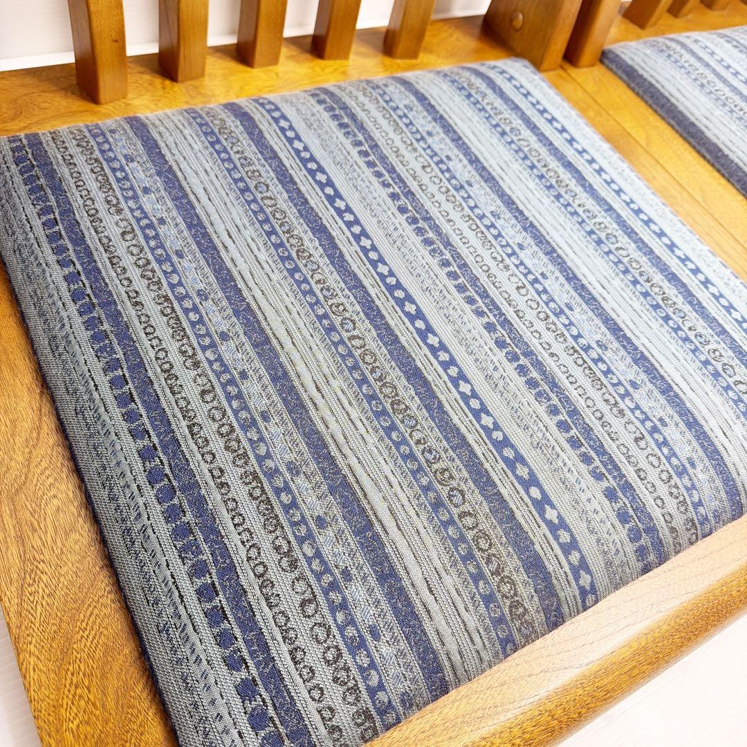 アンティーク　木製座椅子　2脚セット　和室　天童木工　アサヒ木工