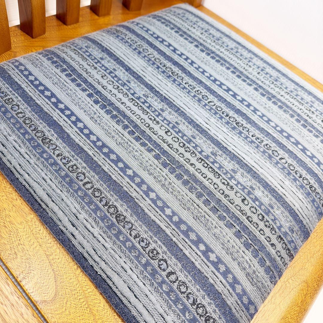 アンティーク　木製座椅子　2脚セット　和室　天童木工　アサヒ木工